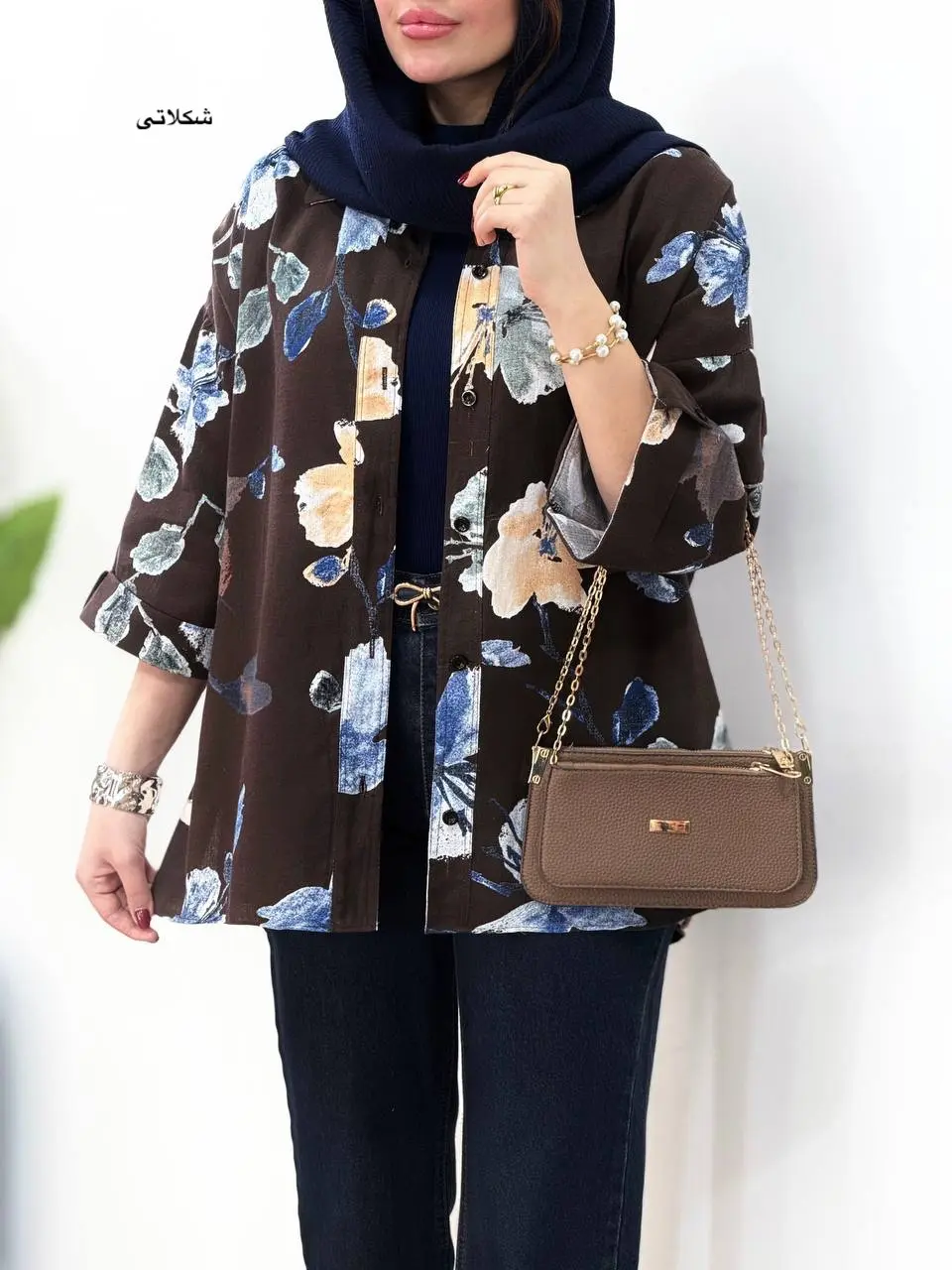 تونیک مانتویی لینن آیسو گلاریس